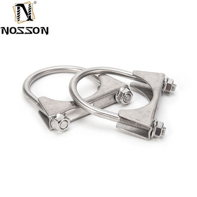 INCH 測定システム ANSI/ASME 標準 U ボルト カーボン・スチール エグゼスト・スチール・マフラー・パイプ・クランプ 車用 M5 M6 M8 M10