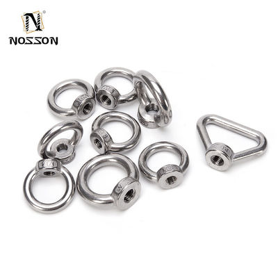 粗い糸 M10 M12 SS316 304 三角弓ノート 丸いリング リフティングアイノート ロープフィッティング 炭素鋼 プロフェッショナル