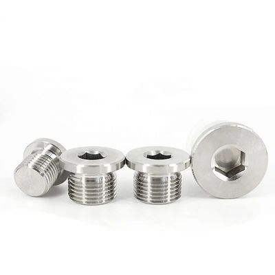 10 必要なパイププラグ DIN908 オイルパイプを密封するための六角ソケットスクリュープラグ DIN908