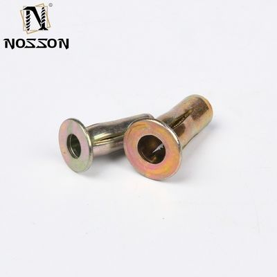 高密度家具リベット オーダーメイド 鉄 ニッケル付半管状リベット M2.5-M6.3 ISO 標準 明るい仕上げ