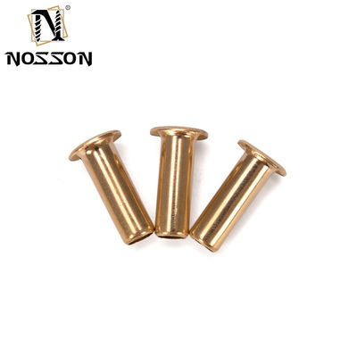 青銅 金属 眼鏡 穴 の 中 で の ニベット ナット 銅 穴 の 中 で の ニベット グロメット Gb876 M0.9 M1.3 1.5 2 2.3 2.5 3 3.5 4 5 6mm 明るい 仕上げ