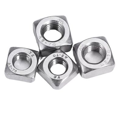 亜鉛塗装ステンレス鋼 DIN 標準 食品飲料用途の固定製品のための薄型方角ナッツ