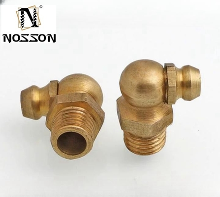 カスタマイズされたサイズ オールスレッド ニップル 6mm 8mm 10mm 12mm 45 90度 汽車用グリースフィッティング