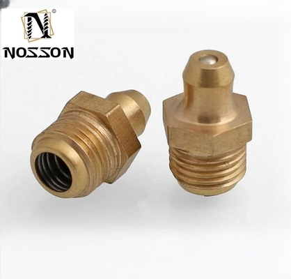 カスタマイズされたサイズ オールスレッド ニップル 6mm 8mm 10mm 12mm 45 90度 汽車用グリースフィッティング