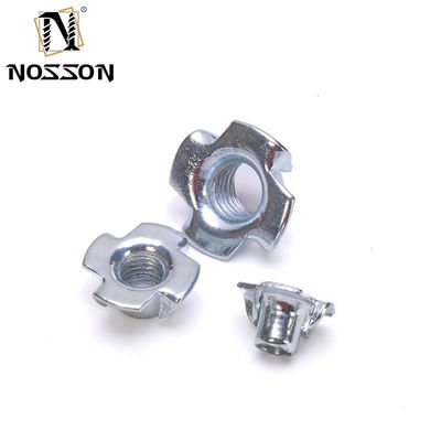 帝国計測システム 鉄鋼 M6 四爪 バレルナッツ ブラインド プリング T ナッツ 家具用 ティー スレッド 挿入ナッツ M5