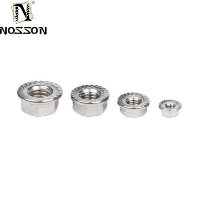 ニッケル付炭素鋼 細糸フレンズナッツ SS304 DIN6923 M8 M10 M12 自動車産業用ソリューションプロバイダー