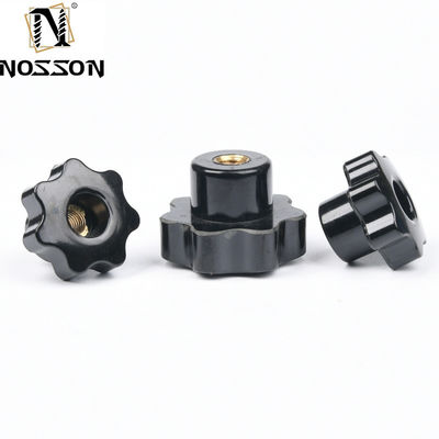 DIN標準 M5 M6 M8 不同鋼 プラスチック バケライト ノンブ メトリック測定のための3頭の手用緊縮ノート