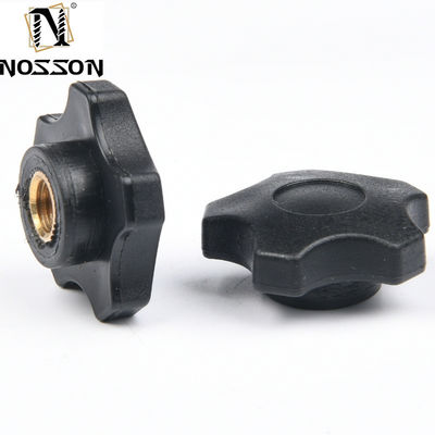 DIN標準 M5 M6 M8 不同鋼 プラスチック バケライト ノンブ メトリック測定のための3頭の手用緊縮ノート