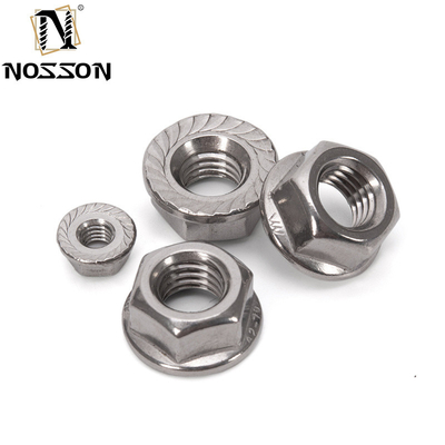 ANSI/ASME 標準 不同産業用 ステンレス鋼 六角フレンズナッツ M4 M5 M6 M8 M10 M10 スレッド DIN6923