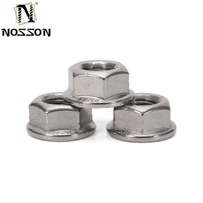 ANSI/ASME 標準 不同産業用 ステンレス鋼 六角フレンズナッツ M4 M5 M6 M8 M10 M10 スレッド DIN6923