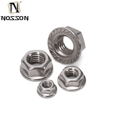 ZINC PLATED 304ステンレス鋼 六角フレンズナッツ M3 M4 M5 M6 M8 M10 M12 M16 M20 ピンクスリップロックロックナッツとDIN標準