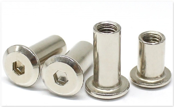 ANSI/ASME 標準 M3 M4 M5 M6 M8 M10 M12 1/4 3/8 5/16 カーボン・スチール フラット・ラウンド・ヘッド・ヘックス・ナッツ