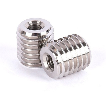 クロム付 メトリックスレッド変換ナッツ 8mm 10mm 12mm 14mm 16mm 20mm 25mm 30mm 35mm 40mm 50mm 長さ工業用