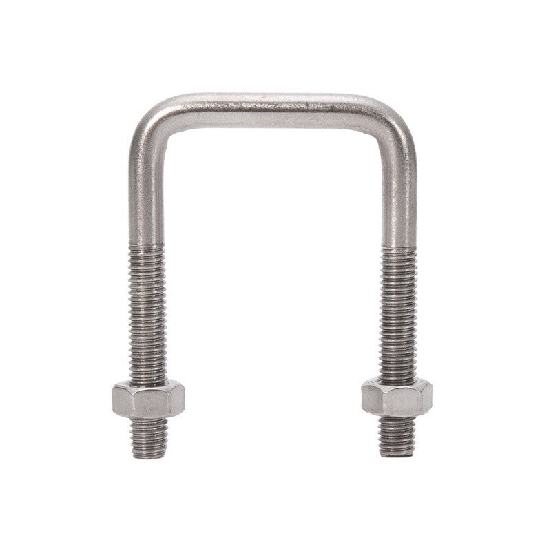 ANSI/ASME 標準 M3-M20 鉄鋼Uボルト 建設および設置用 亜鉛塗装 横管詰め