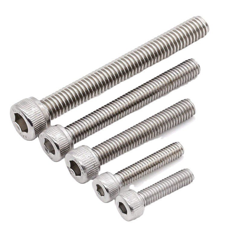 ブラック・フィニッシュ INCH測定システム ステンレス・スチール・ヘクソケット・ショulder スクロール 304/316 の JIS 規格に準拠する