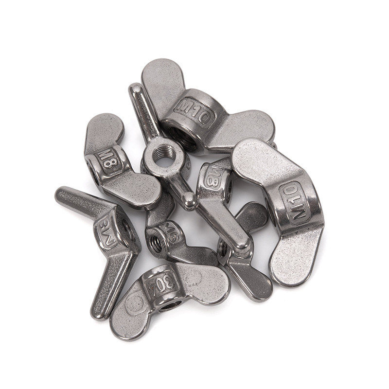 メトリック測定システム ウイングナッツ バターフライステンレス鋼 304 316 M2M3M4M5 Din315 水処理効果