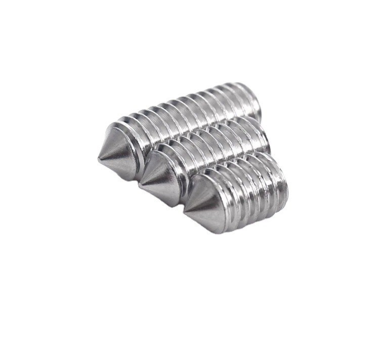 パンヘッド ポリッシュ 304 ステンレス ステンレス セット スクロール DIN916 標準 DIN と ポーリング M1-M12 のヘックス レス スクロール