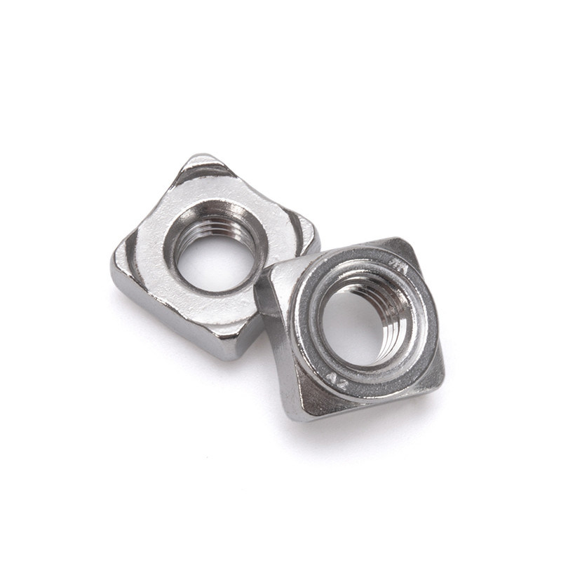 304 316 不同鋼 正方形 溶接ナッツ 丸い 方形 四点 溶接ナッツ Din928b 石油・ガス産業用