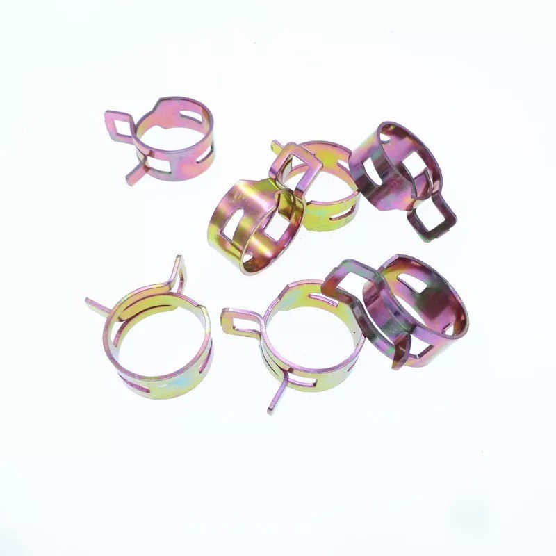 ステンレス鋼重用クランプ メタルアクション フエスプリングタイプホースクランプ 亜鉛仕上げとカスタマイズされたOEMサポート