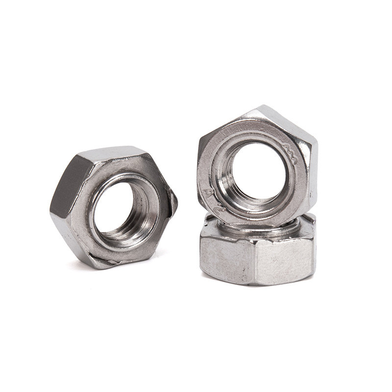 純仕上げ 炭酸鋼 方形溶接ナッツ DIN929 M6 M8 M10 重工業製造のための帝国測定システム