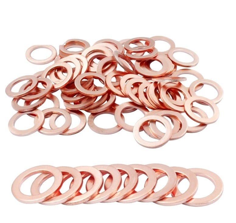 スプリットスタイル 18-8 ステンレス鋼 JIS 標準 1mm 厚さ 銅 メゾン 銅 ガスケット メタル フラット シム 洗濯機 M3-M9