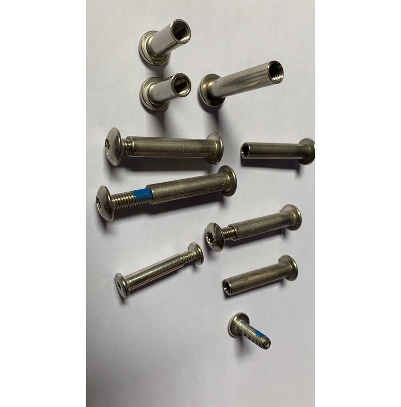 亜鉛塗装ステンレス鋼ダイ固定器 メーカーナイフ ハンドルシャフトスクリュー インチ測定