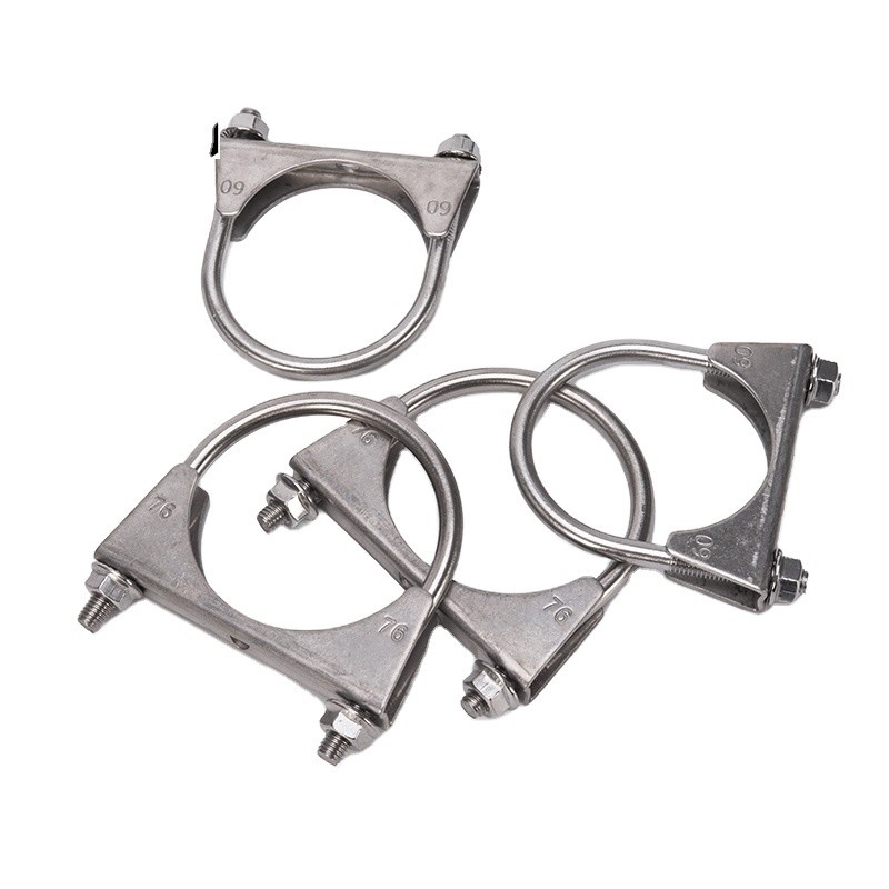 工業用鋼Uボルトパイプクランプ M5-M10パイプ用